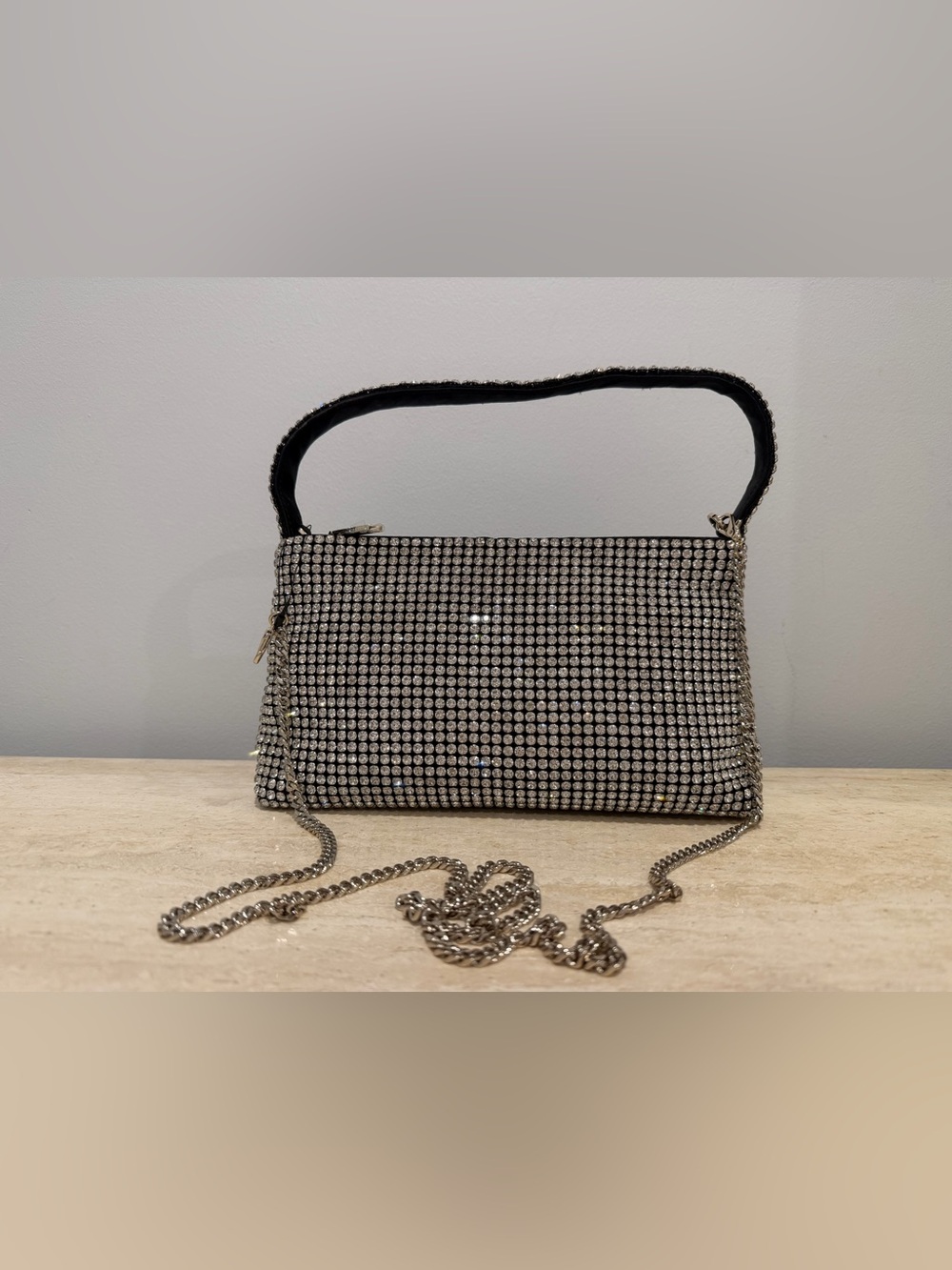 Ted Baker Glittar Crystal Mini Shoulder Bag — New Without Tags